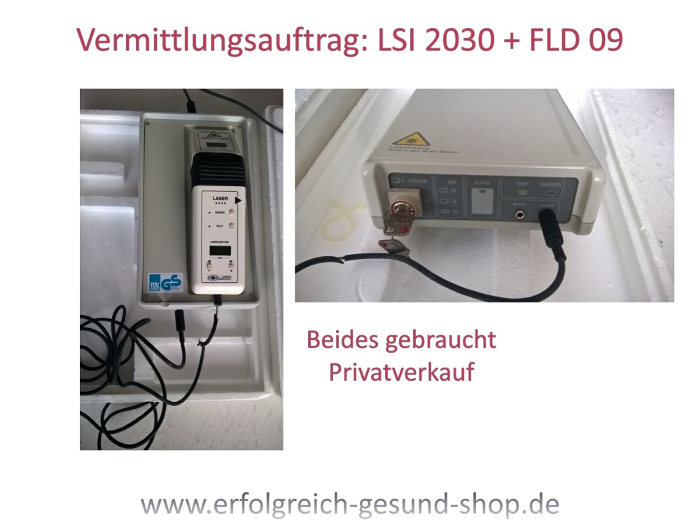 Bild 1 von Vermittlungsauftrag: LSI 2030 & FLD 09 (gebraucht) von Dieter Jossner, medical electronics