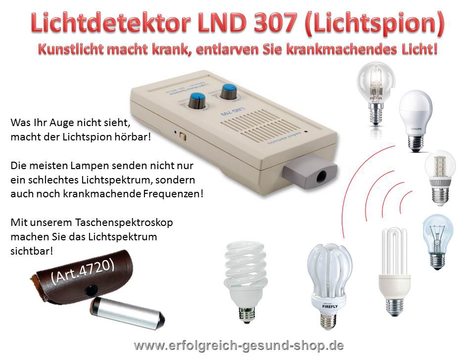 Bild 1 von Light Noise Detektor LND 709 (Licht-Detektor) von Dieter Jossner, Medical Electronics