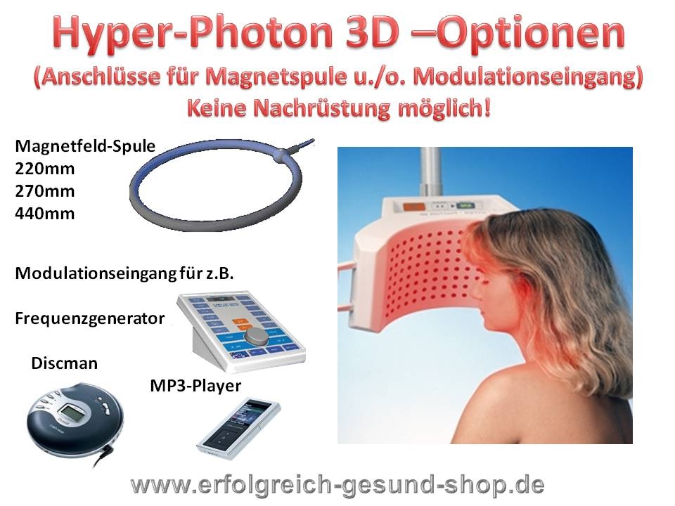 Bild 1 von Flächen Laser Hyper Photon 3D / HPT 3000 inkl. Rollstativ / D. Jossner Medical Electronics gebraucht