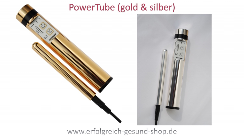 Bild 1 von Therapeutenset - PowerTube GOLD u. SILBER -  QuickZap - Martin Frischknecht, inkl. Anwender DVD