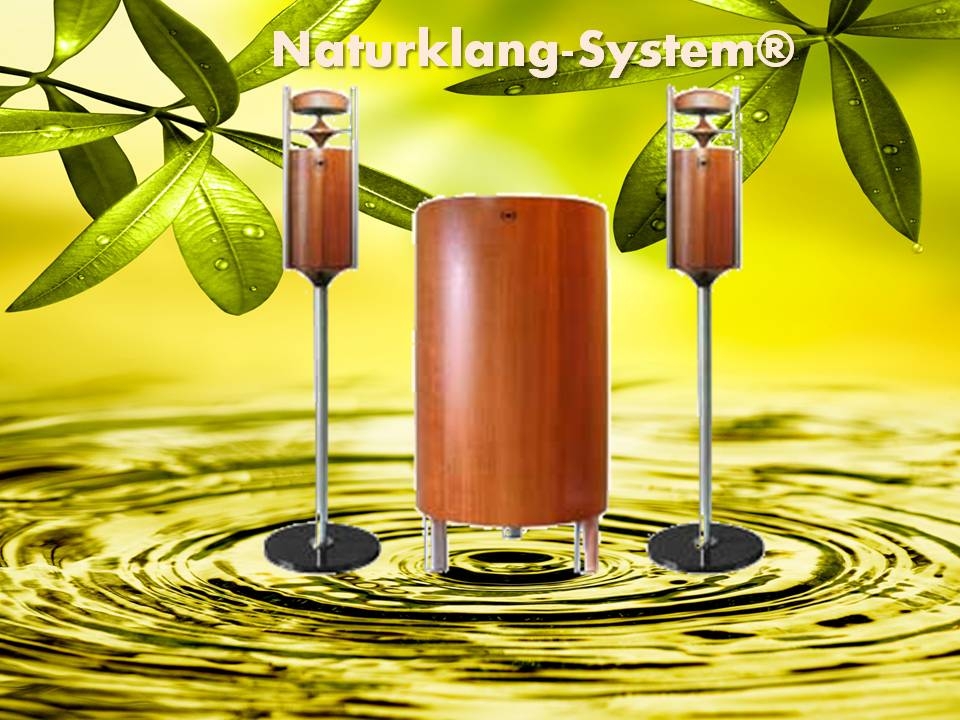 Bild 1 von Natur - Klang - System - Sunray Farbe: kirschbaum Naturklangsystem Naturschallwandler