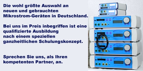 Bild 1 von Clinic Master prof. - Mikrostrom Gerät Nanotechn. (neuwertiges Vorführgerät) Clinicmaster  / (hier ) Leasing 48 Monate ohne Restwert  - 169,75 mtl