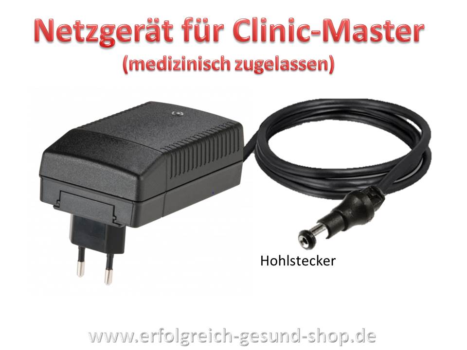 Bild 1 von Netzteile für Clinic Master / Vital Master  / (Gerät / Stecker) Clinic-Master (Hohlstecker)
