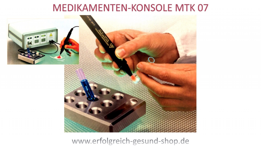 Bild 1 von Medikamenten-Konsole MTK 07 von Dieter Jossner, Medical Electronics