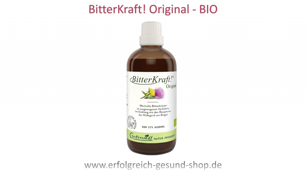 Bild 1 von 100 ml BitterKraft! Original - BIO, in Anlehnung an Hildegard von Bingen