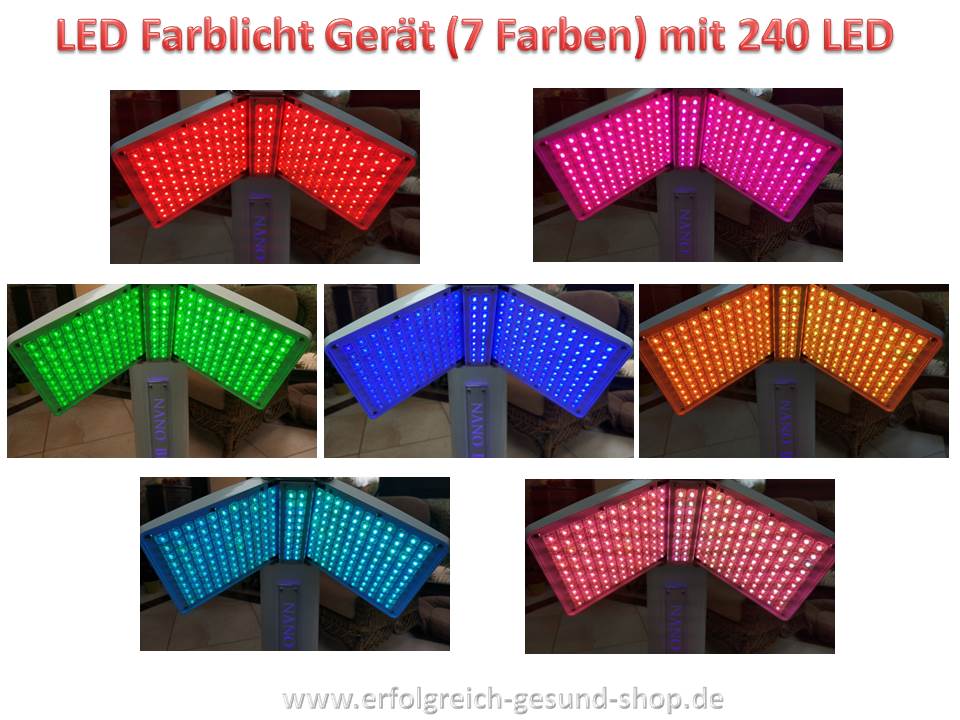 Bild 1 von LED Farblichtgerät 7 Farben / Photonen  LED-Licht  Gerät / kein Medizingerät / Vermittlungsauftrag 