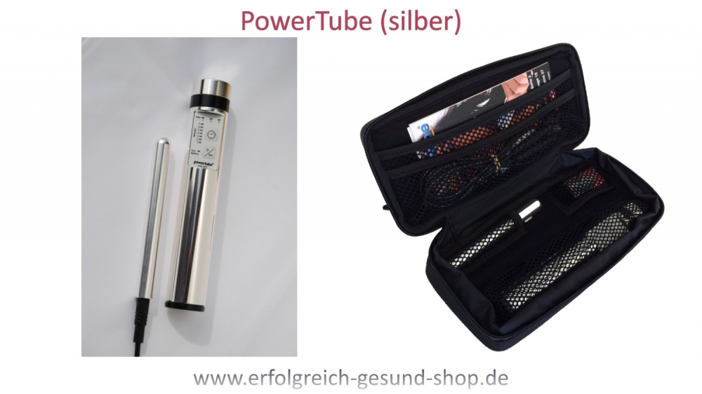 Bild 1 von PowerTube (silber)  - QuickZap, Zapper - Tensgerät - Martin Frischknecht