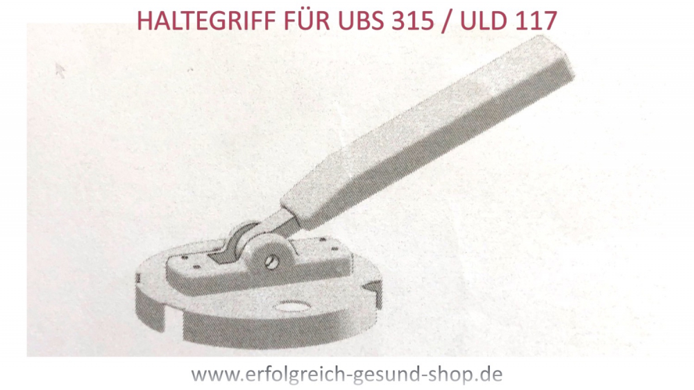 Bild 1 von Haltegriff Portabel für UBS 315 / ULD 117 von Dieter Jossner, Medical Electronics