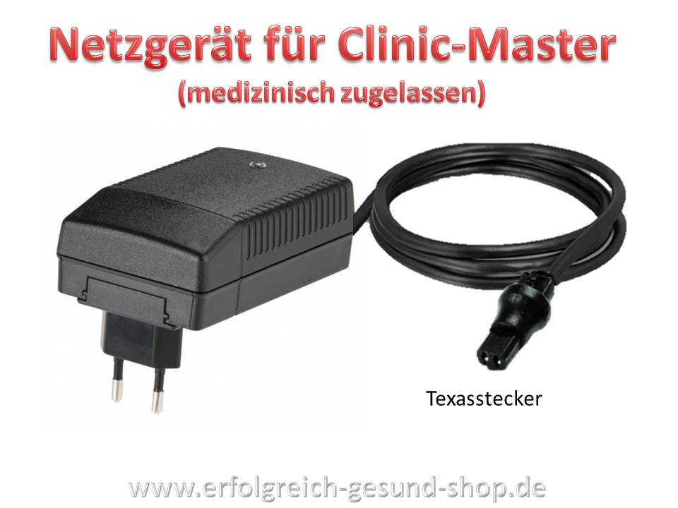 Bild 1 von Netzteile für Clinic Master / Vital Master  / (Gerät / Stecker) Clinic-Master (Texasstecker)