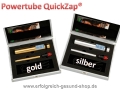 Bild 2 von PowerTube (gold) -  QuickZap,  Zapper Tensgerät - Martin Frischknecht