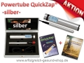 Bild 2 von PowerTube (silber)  - QuickZap, Zapper - Tensgerät - Martin Frischknecht  / (Option) inkl. Anwender DVD