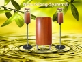 Bild 1 von Natur - Klang - System - Sunray Farbe: kirschbaum Naturklangsystem Naturschallwandler  / (Option) inkl. Ständer (ST1) + 148€