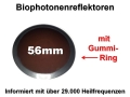 Biophotonenreflektor /  Photonenspiegel / Cellupdater mit Gummiring Durchmesser 56mm 