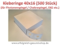 Klebepads (500 Kleberinge) für Biophotonenreflektor / Cellupdater / Filter / Cellspiegel / Redater