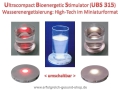 Ultracompact Bioenergetic Stimulator UBS 315  High-Tech Wasserenergetisierung in Miniformat Jossner