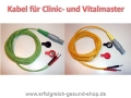 Bild 1 von Elektrodenkabel / Kabel für Clinic-Master und Vital-Master  / (Gerät / Farbe) CM+VM / rot (nicht für den medizinischen Gebrauch)